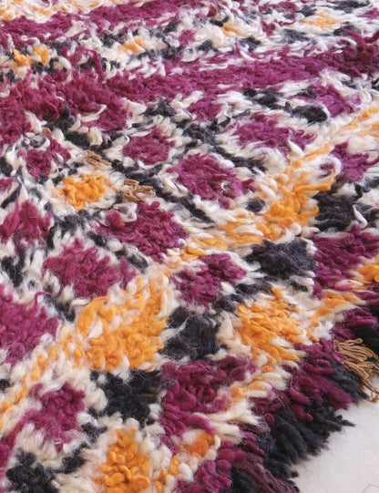1980s Moroccan Collector Rug 11.2 x 6.5 ft / 340 x 200 cm - Surcoma