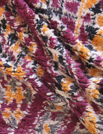 1980s Moroccan Collector Rug 11.2 x 6.5 ft / 340 x 200 cm - Surcoma