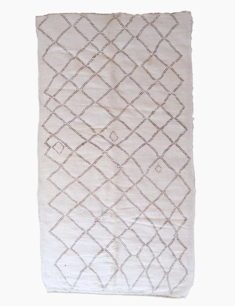 Authentic Beni Ourain Moroccan Rug 11.8 x 6.2 ft / 360 x 190 cm - Surcoma