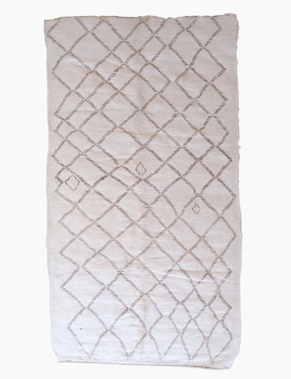 Authentic Beni Ourain Moroccan Rug 11.8 x 6.2 ft / 360 x 190 cm - Surcoma