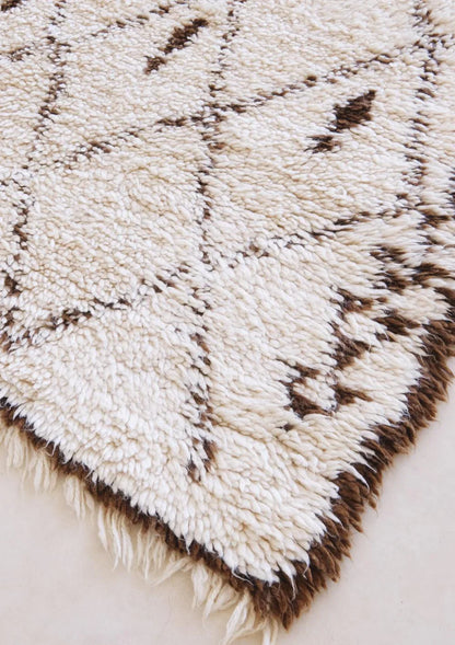 Moroccan Marmoucha Wool Rug 9.8 x 6.1 ft / 300 x 187 cm - Surcoma