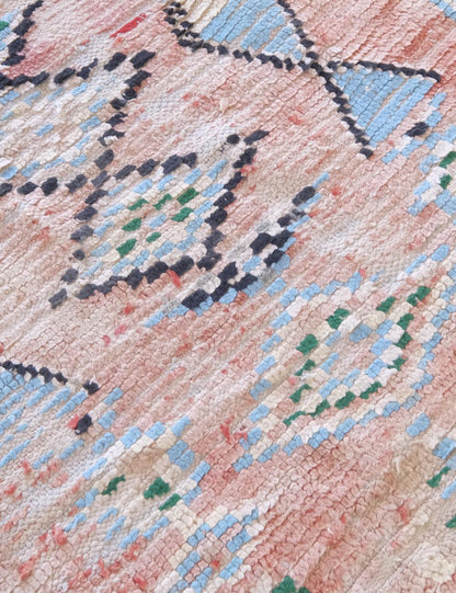 1990s Moroccan Hallway Rug 10.6 x 2.7 ft / 322 x 84 cm - Surcoma