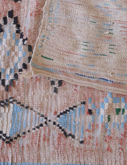 1990s Moroccan Hallway Rug 10.6 x 2.7 ft / 322 x 84 cm - Surcoma