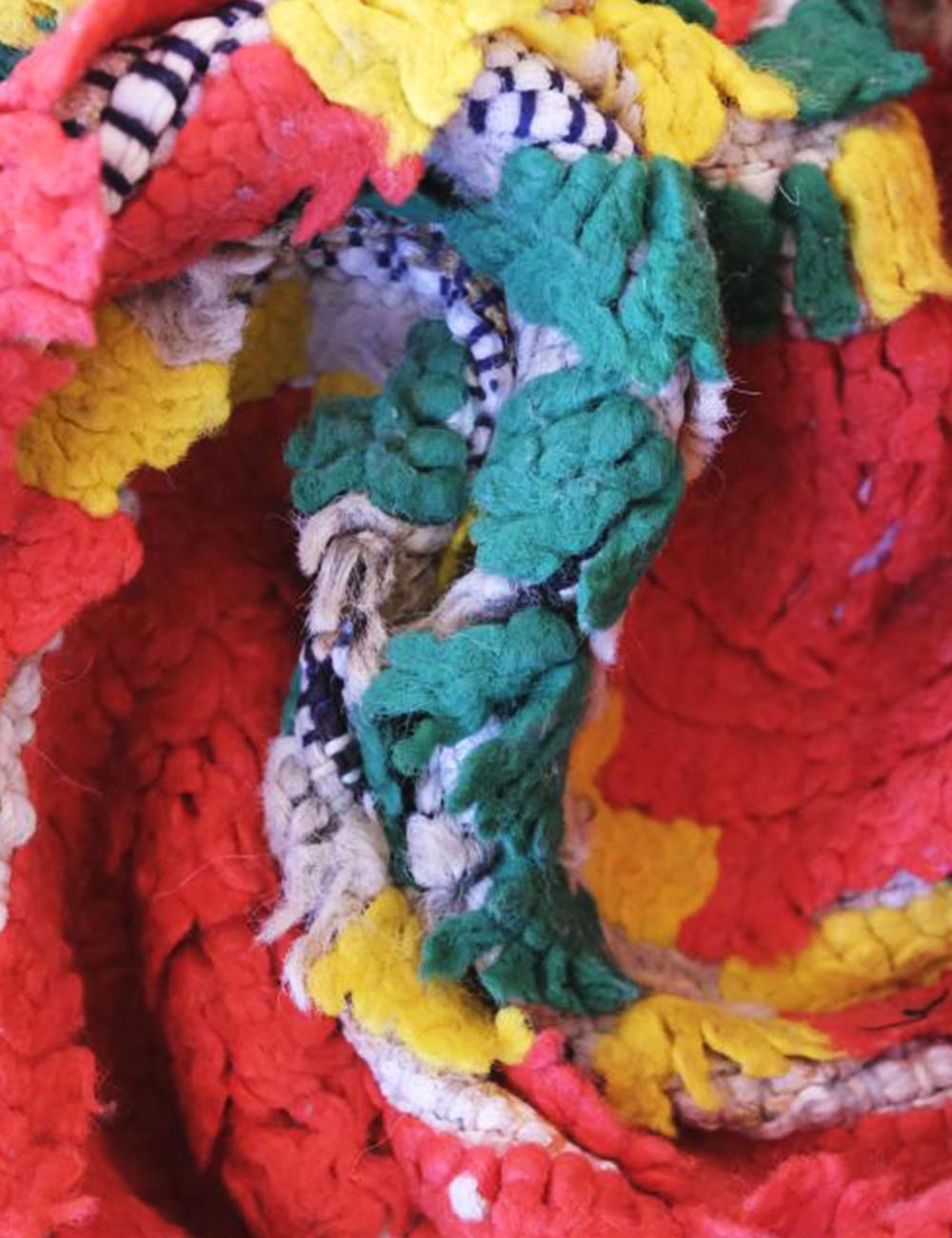 Tribal Moroccan Rug 5.4 x 2.9 ft / 166 x 90 cm