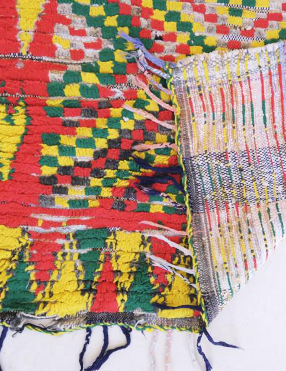 Tribal Moroccan Rug 5.4 x 2.9 ft / 166 x 90 cm