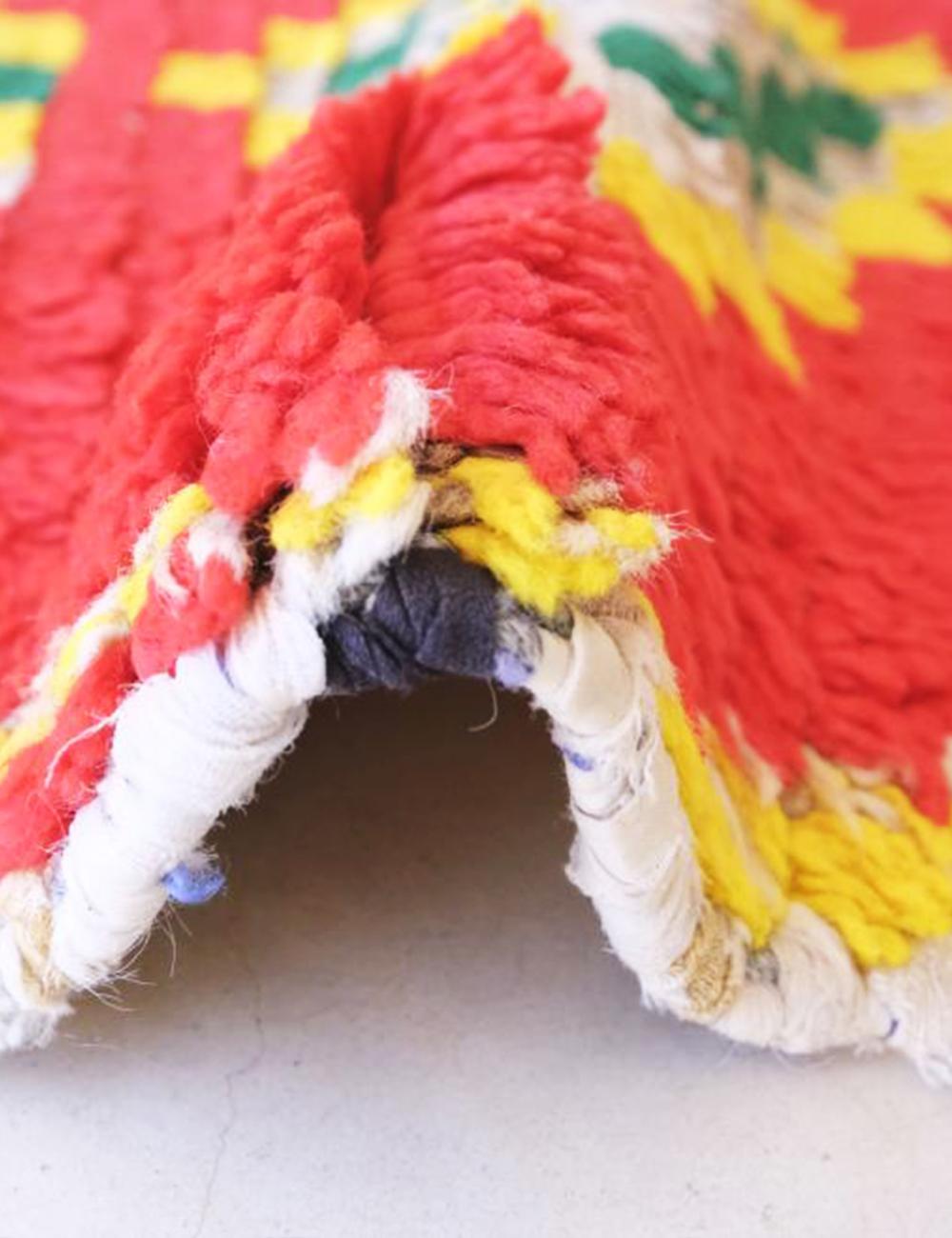 Tribal Moroccan Rug 5.4 x 2.9 ft / 166 x 90 cm