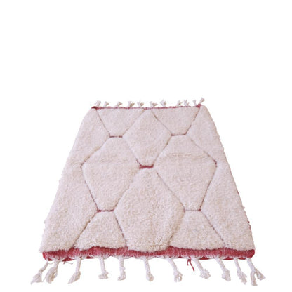 2 pairs of small bedside Beni Ourain Rug 4.9 x 3.5 ft / 148 x 107 cm - Surcoma