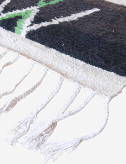 Moroccan Abstract Wool Rug 9.4 x 6.9 ft / 287 x 211 cm - Surcoma