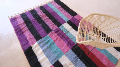 Moroccan Abstract Wool Rug 9.7 x 6.6 ft / 297 x 204 cm - Surcoma