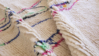 Moroccan Azilal Wool Rug 11 x 7.8 ft / 335 x 238 cm - Surcoma