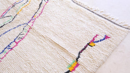 Moroccan Azilal Wool Rug 11 x 7.8 ft / 335 x 238 cm - Surcoma