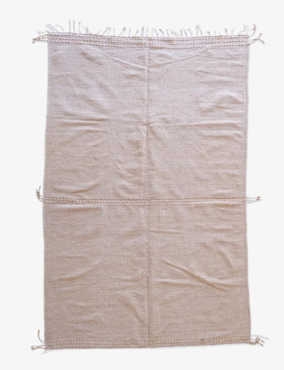 Moroccan Beige Kilim Zanafi 10.7 x 6.7 ft / 327 x 205 cm - Surcoma