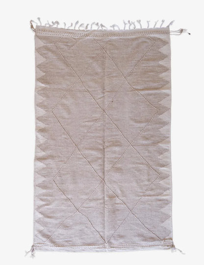 Moroccan Beige Kilim Zanafi 10.6 x 6.3 ft / 324 x 193 cm - Surcoma