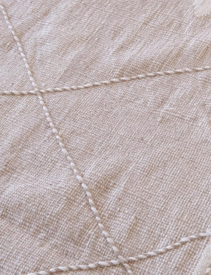Moroccan Beige Kilim Zanafi 10.6 x 6.3 ft / 324 x 193 cm - Surcoma