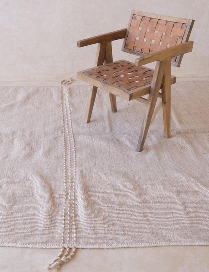 Moroccan Beige Kilim Zanafi 10.7 x 6.7 ft / 327 x 205 cm - Surcoma