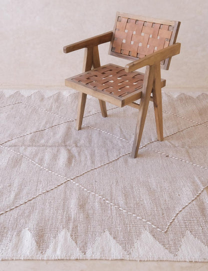 Moroccan Beige Kilim Zanafi 10.6 x 6.3 ft / 324 x 193 cm - Surcoma