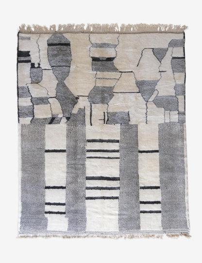 Custom Beni Mrirt Wool Rug - Surcoma