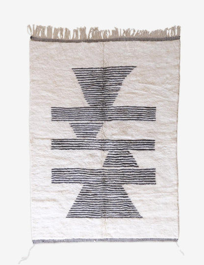 Moroccan Beni Mrirt Wool Rug 10 x 6.7 ft / 306 x 207 cm - Surcoma