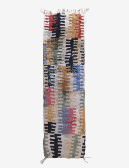 Moroccan Beni Mrirt Runner Rug 9.9 x 2.8 ft / 303 x 87 cm - Surcoma
