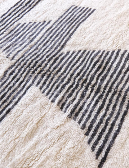 Moroccan Beni Mrirt Wool Rug 10 x 6.7 ft / 306 x 207 cm - Surcoma