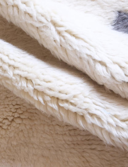 Custom Moroccan Beni Mrirt Wool Rug - Surcoma