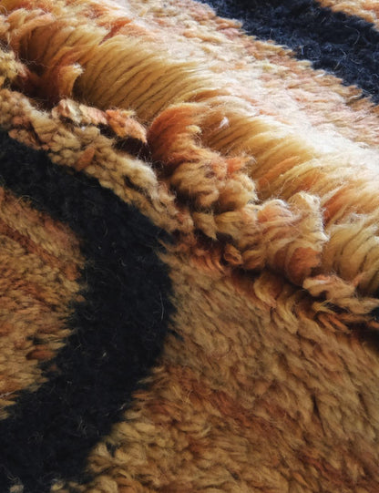 High-Quality Handwoven Berber Wool Rug 10.4 x 7.1 ft / 316 x 218 cm