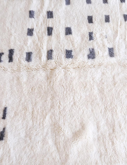 Custom Moroccan Beni Mrirt Wool Rug - Surcoma