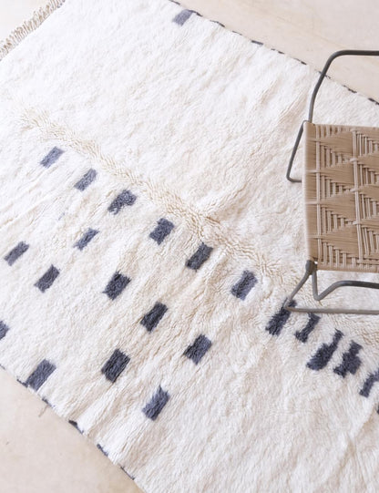 Custom Moroccan Beni Mrirt Wool Rug - Surcoma