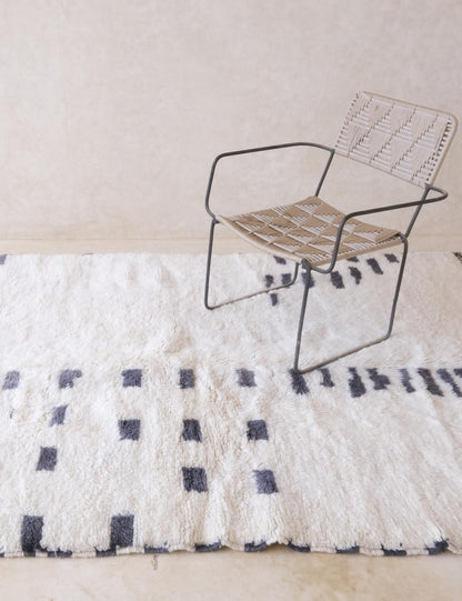 Custom Moroccan Beni Mrirt Wool Rug - Surcoma
