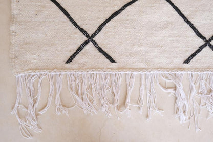 Beni Ourain Hallway Flatweave Rug 10.8 x 2.4 ft / 328 x 73 cm - Surcoma