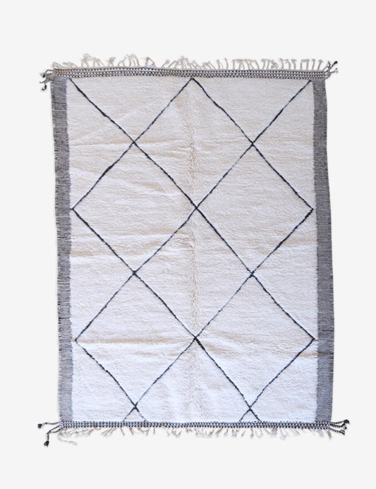 Moroccan Custom Beni Ourain Style Rug