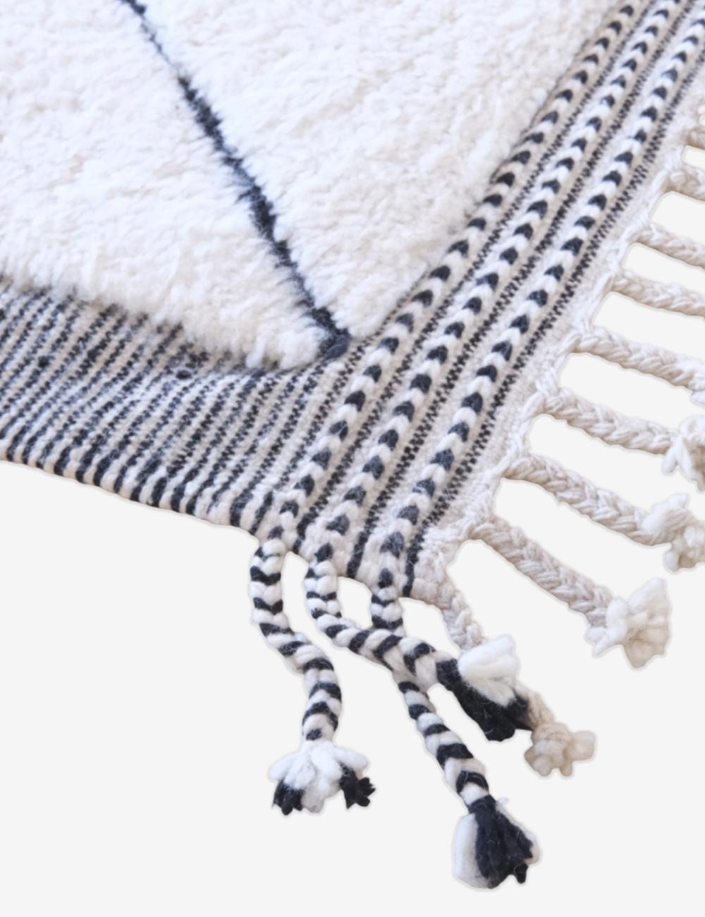 Moroccan Custom Beni Ourain Style Rug