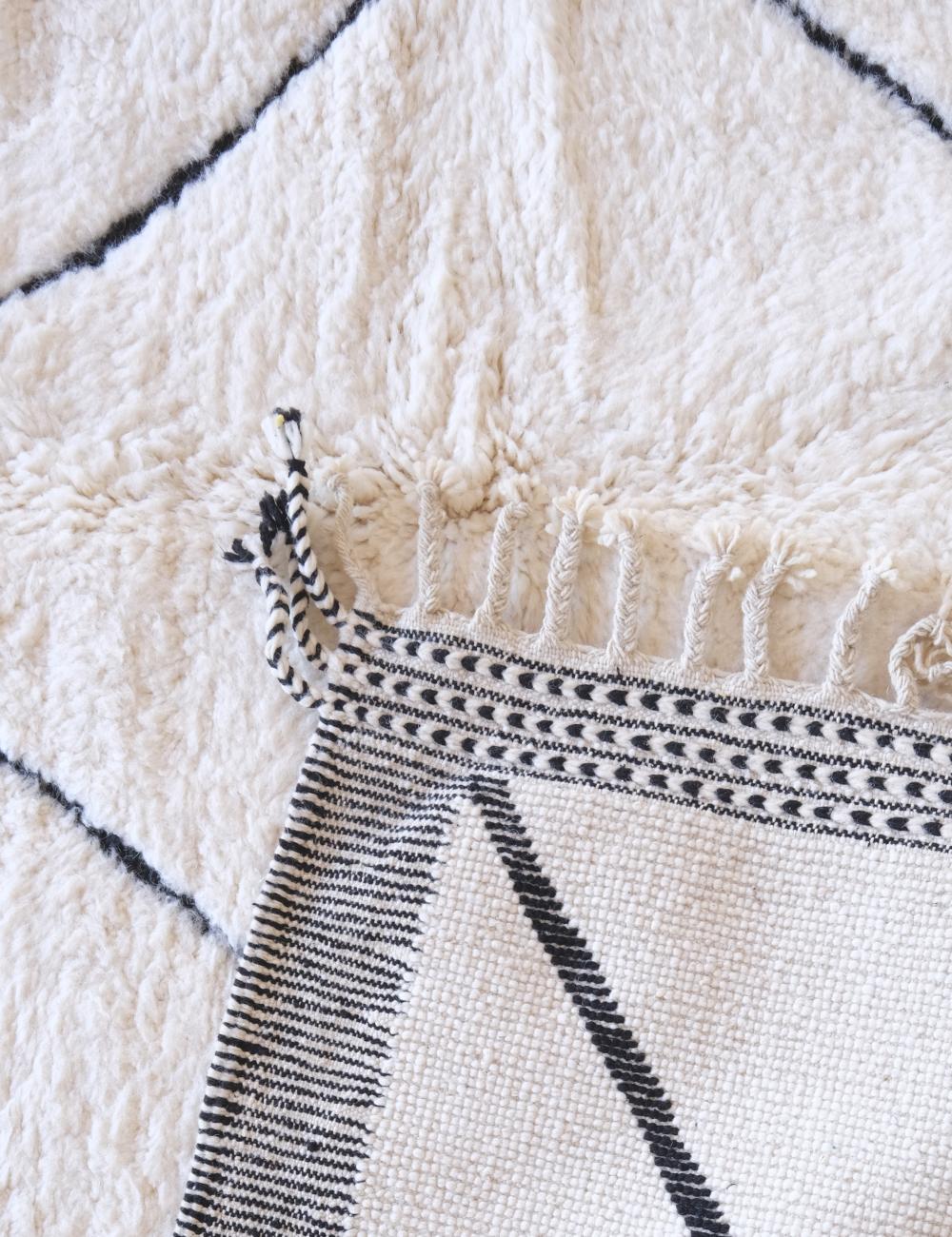 Moroccan Custom Beni Ourain Style Rug