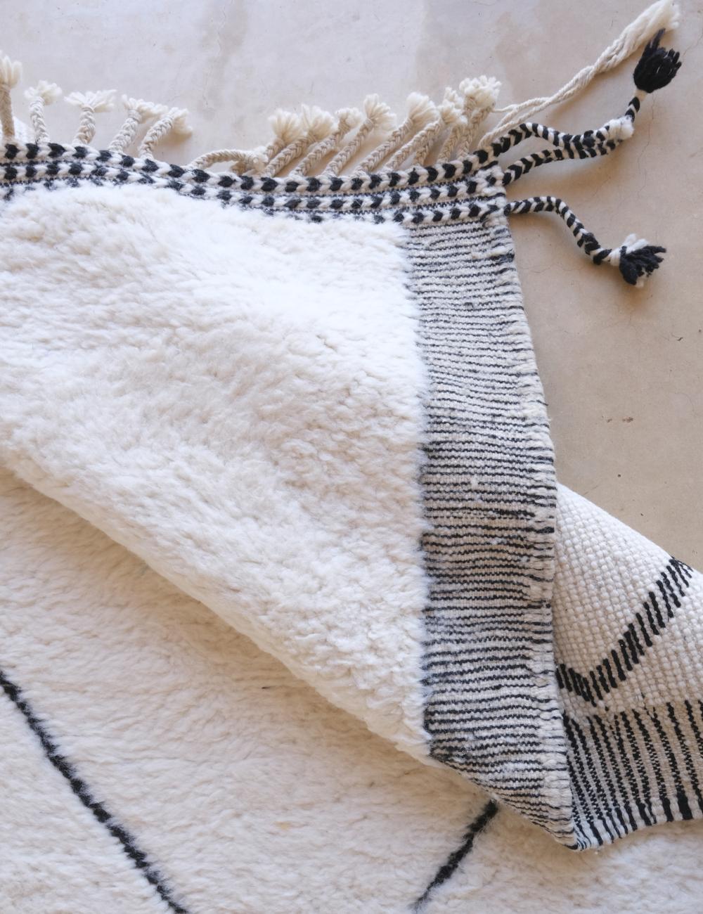 Moroccan Custom Beni Ourain Style Rug