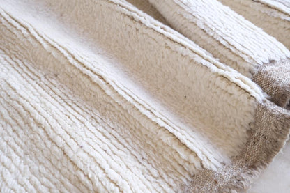 Beni Ourain Rug 9.8 x 7.3 ft / 299 x 224 cm - Surcoma