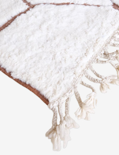 Textured minimalism Moroccan Custom Rug - Forma 46