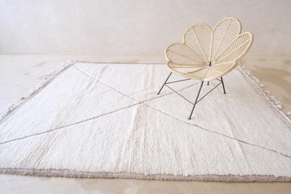 Beni Ourain Rug 9.8 x 7.3 ft / 299 x 224 cm - Surcoma