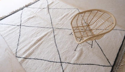 Beni Ourain Rug 11.4 x 8.2 ft / 348 x 251 cm - Surcoma