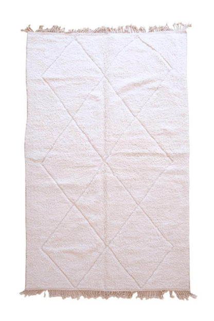 Moroccan Beni Ourain Wool Rug 10.2 x 6.5 ft / 310 x 200 cm - Surcoma