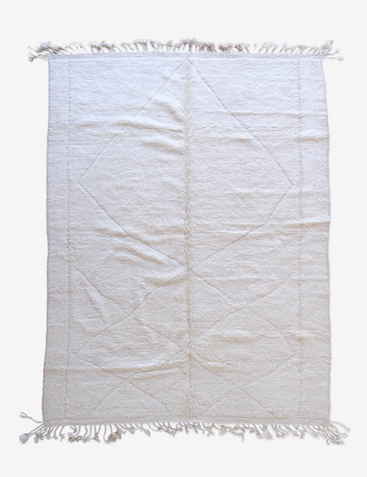 Moroccan Beni Ourain Wool Rug 11.2 x 7.9 ft / 340 x 241 cm