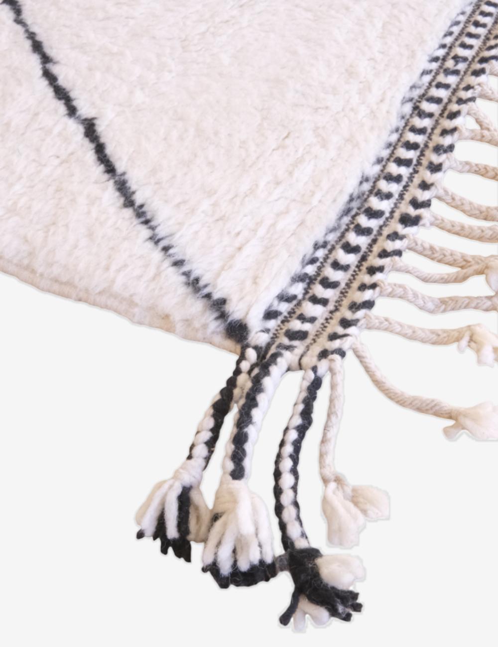 Custom White Beni Ourain Rug - Beni Ourain 08