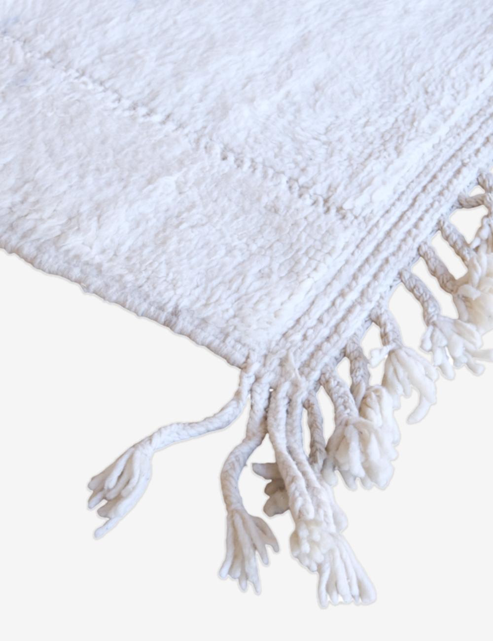 Moroccan Beni Ourain Wool Rug 11.2 x 7.9 ft / 340 x 241 cm