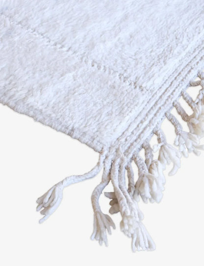 Moroccan Beni Ourain Wool Rug 11.2 x 7.9 ft / 340 x 241 cm - Surcoma