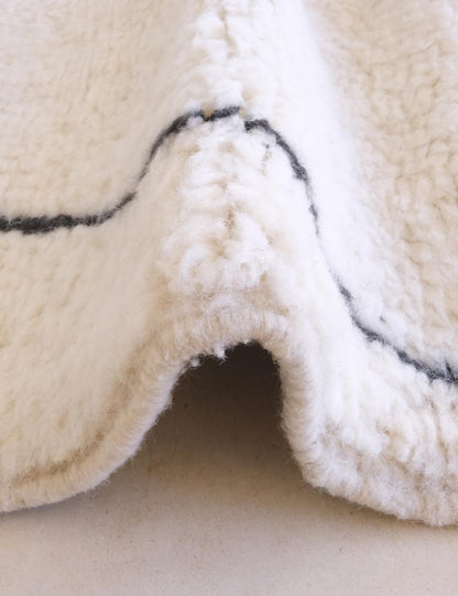 Custom White Beni Ourain Rug - Beni Ourain 08