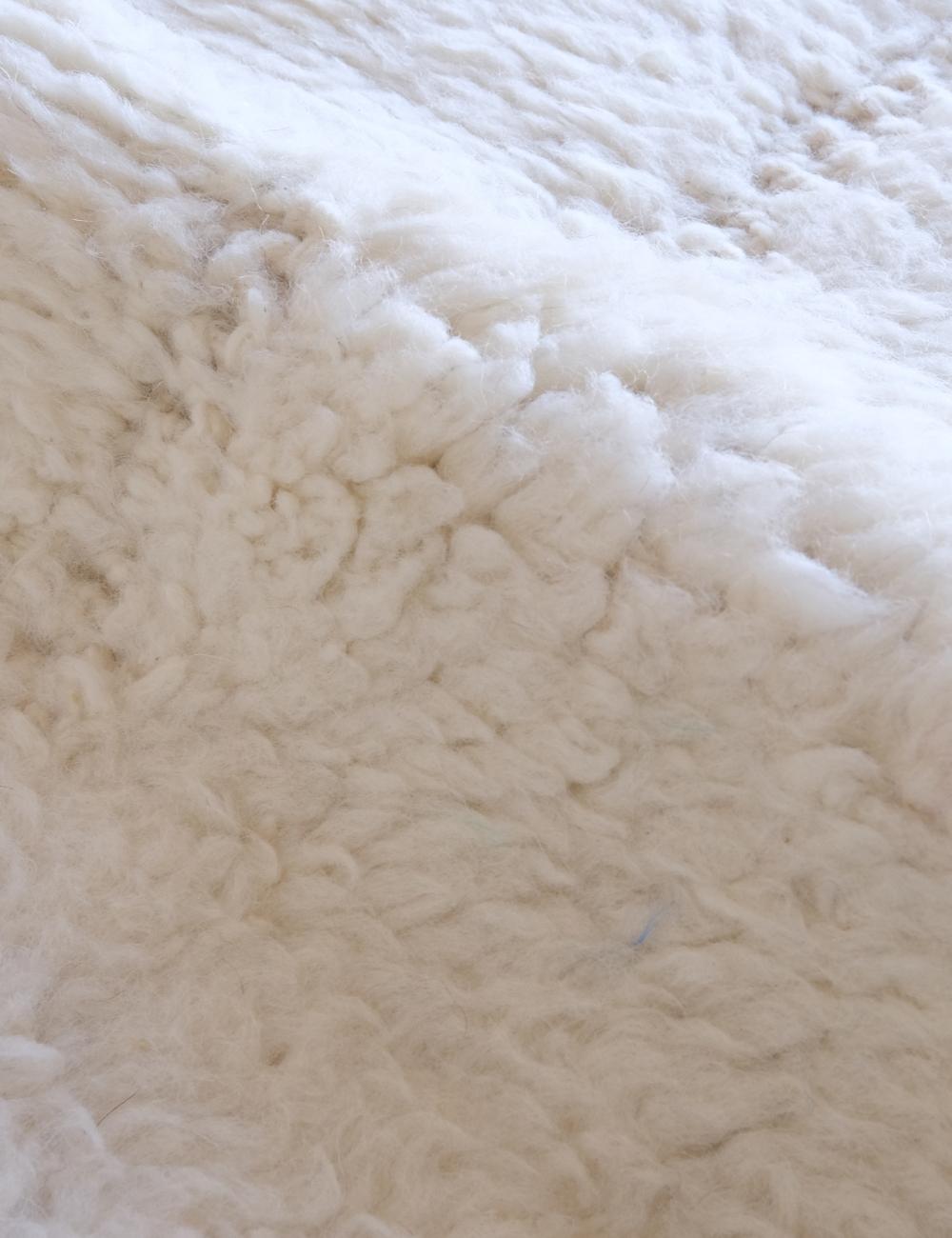 Moroccan Beni Ourain Wool Rug 11.2 x 7.9 ft / 340 x 241 cm