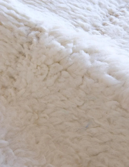 Moroccan Beni Ourain Wool Rug 11.2 x 7.9 ft / 340 x 241 cm - Surcoma