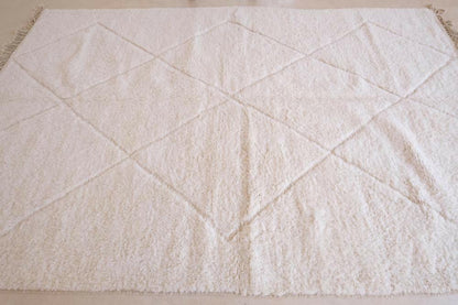 Moroccan Beni Ourain Wool Rug 10.2 x 6.5 ft / 310 x 200 cm - Surcoma