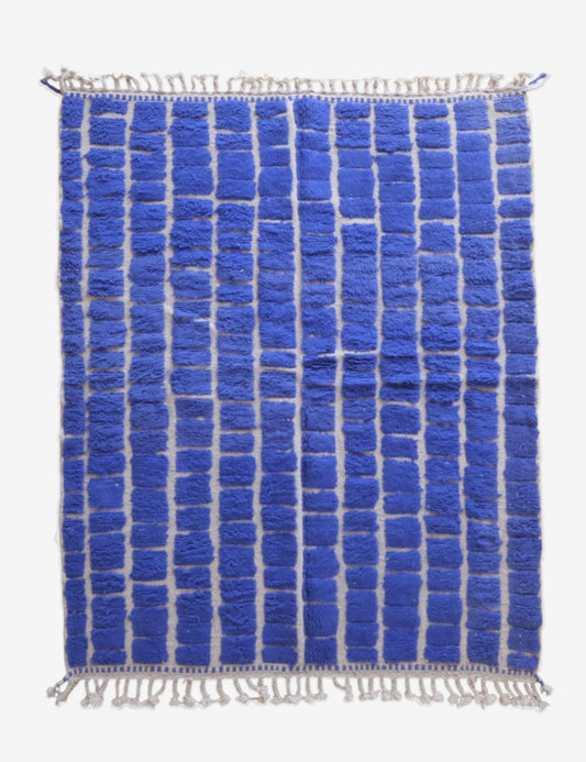 Moroccan Blue Custom Rug