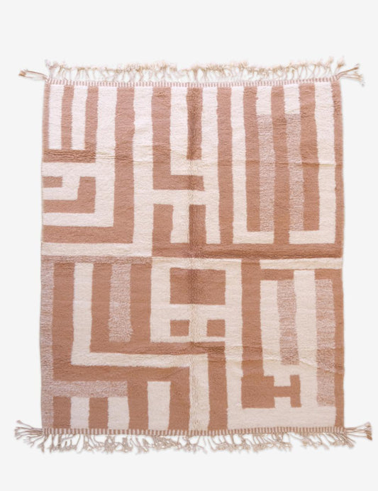 Geometric Moroccan Custom Wool Rug - Forma 43