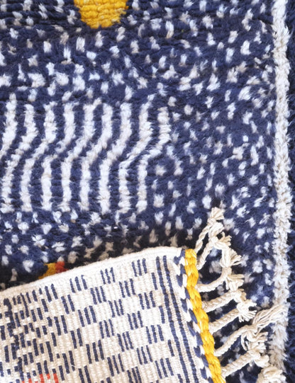 Colorful Custom Moroccan Wool Rug - Echoes Of Love 31